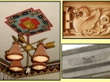 <p>At the Oklahoma Masonic Lodge. Notice the Swastikas and the dragon and serpent images, and winged solar disk.</p>
<p>Watch <a href="https://amazingdiscoveries.tv/media/131/218-two-beasts-become-friends/">Two Beasts Become Friends on ADtv</a> for more information. </p>