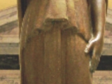 <p>In the Oklahoma Masonic Lodge. This figure is supposedly reminding visitors to be quiet in the Lodge. However, the finger over the mouth is the symbol of Horus.</p>
<p>Watch <a href="https://amazingdiscoveries.tv/media/131/218-two-beasts-become-friends/">Two Beasts Become Friends on ADtv</a> for more information. </p>