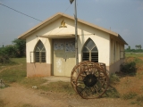 <p>This abandoned SDA church has broken windows and damaged doors, a sad reminder that there's more to a church than a building. More well-trained pastors and workers as well as thorough Bible study for members are needed to keep the church alive and functioning in this land of multiple gods.</p>