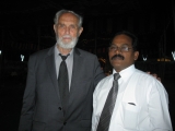 <p>Vic's translator who preaches on TV station. This man told a story about a husband and wife who owned a TV channel with Christian content. SDAs and other Christian denominations had purchased time on the channel, but the other denominations complained about the SDAs and wanted them to withdraw their programs. The owner asked both groups to present reasons why they either keep Saturday or Sunday Sabbath. Only the SDAs could provide Biblical answers for their beliefs, so the owner rewarded them with a 50% discount on their programming.</p>